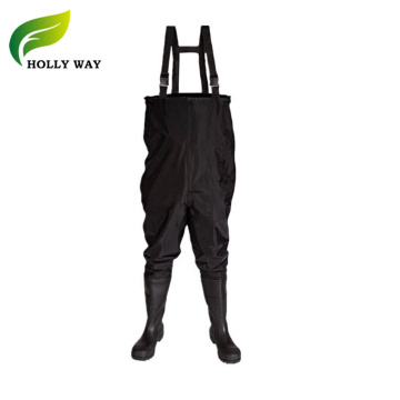 PVC Cleated Boots Chest Wader